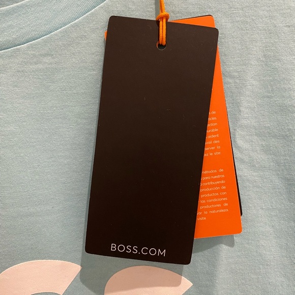 Hugo Boss Men’s Ethical Cotton “BOSS” T-shirt - Picture 2 of 4